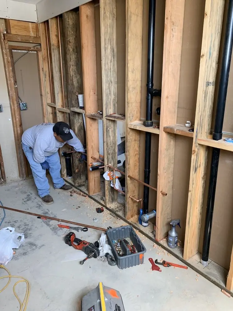 Commercial rough-in plumbing for Commercial Plumbing in Summit Village